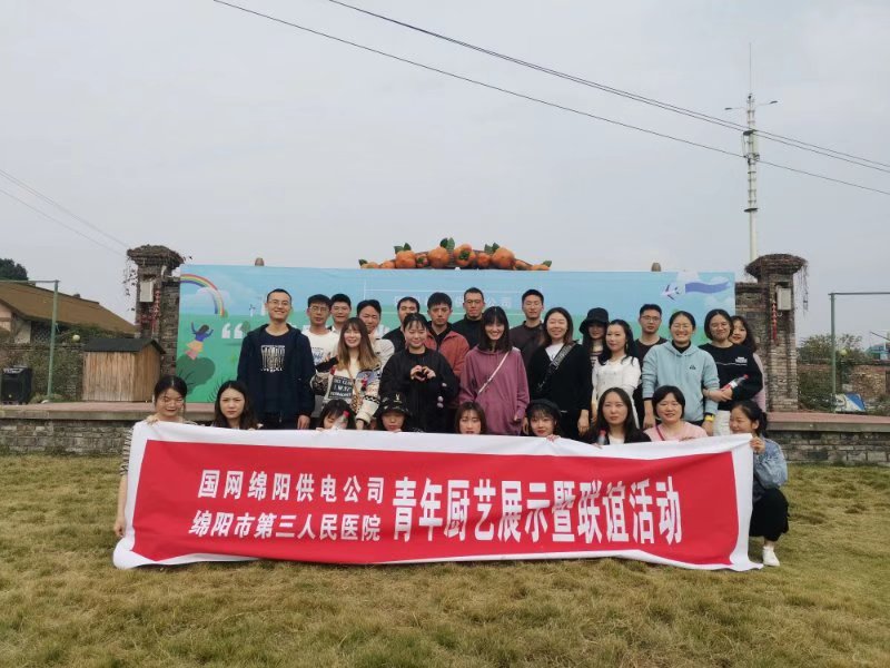 “健康相伴 节约有我”院团委联合国家电网绵阳分公司开展青年联谊活动