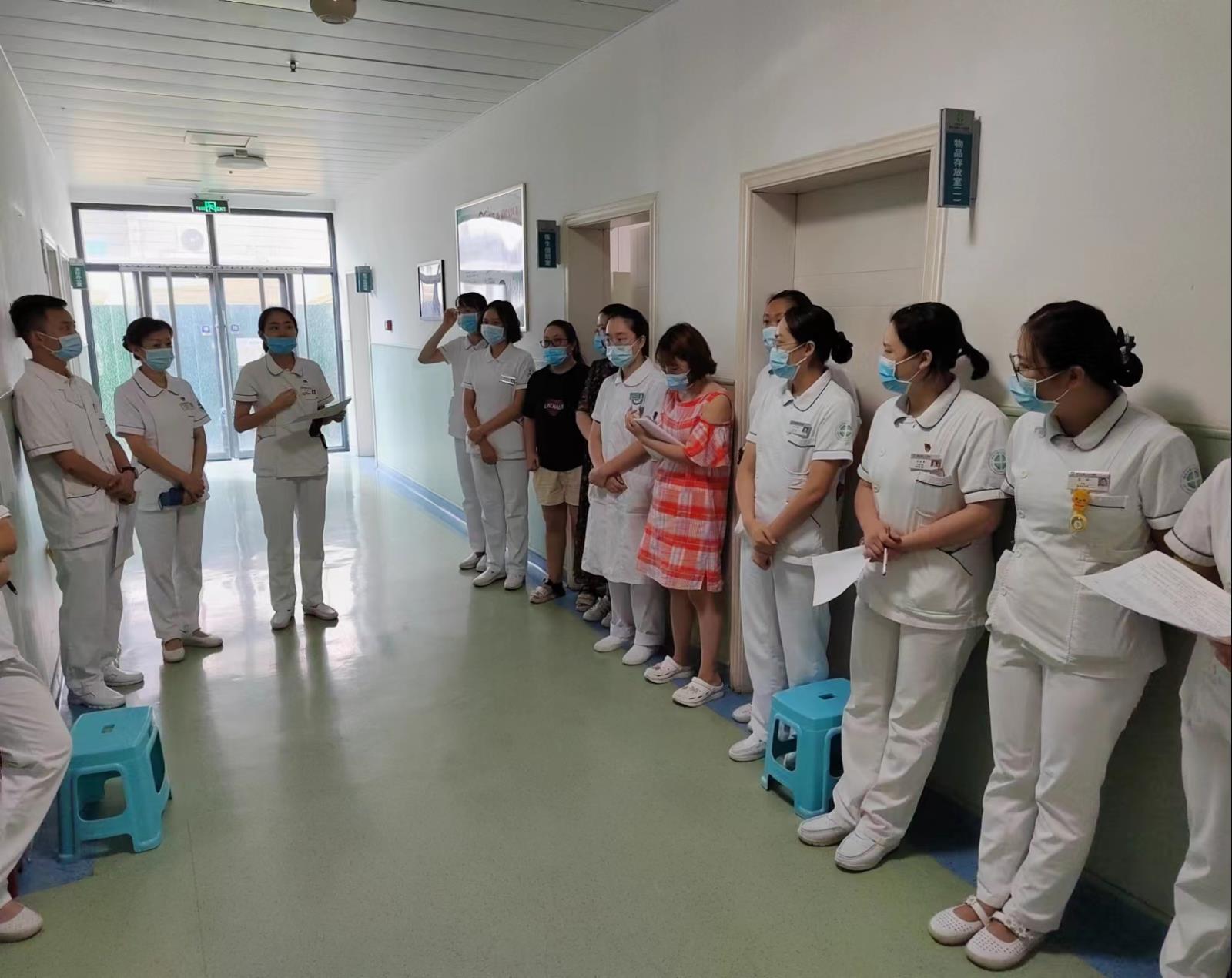 以练为战—心身疾病二科、儿童心理卫生科开展护理综合应急演练