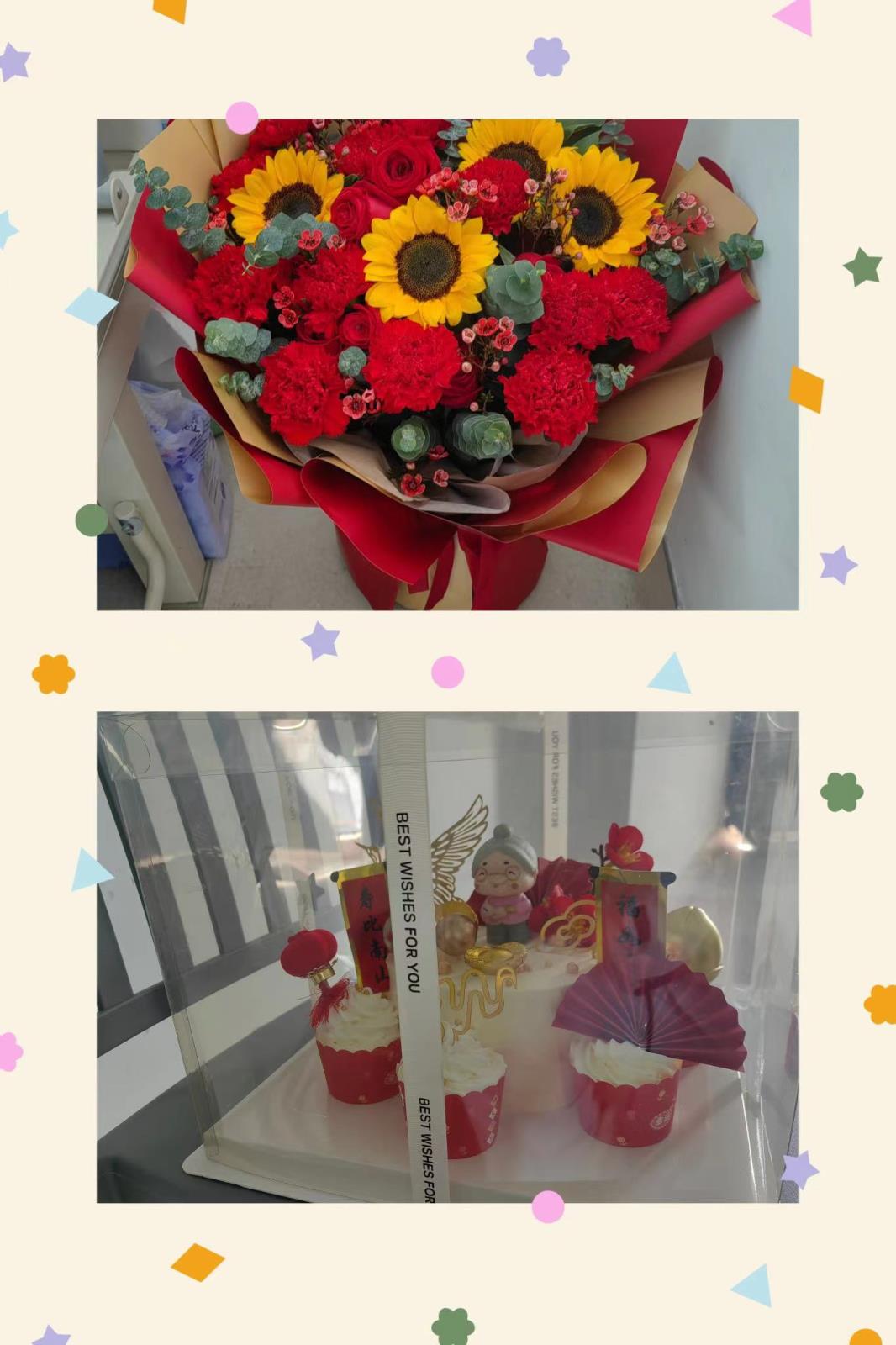 病房里的“生日惊喜”