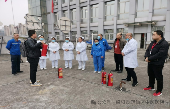 游仙分院：筑牢安全防线！游仙区中医医院组织开展消防安全培训及应急演练