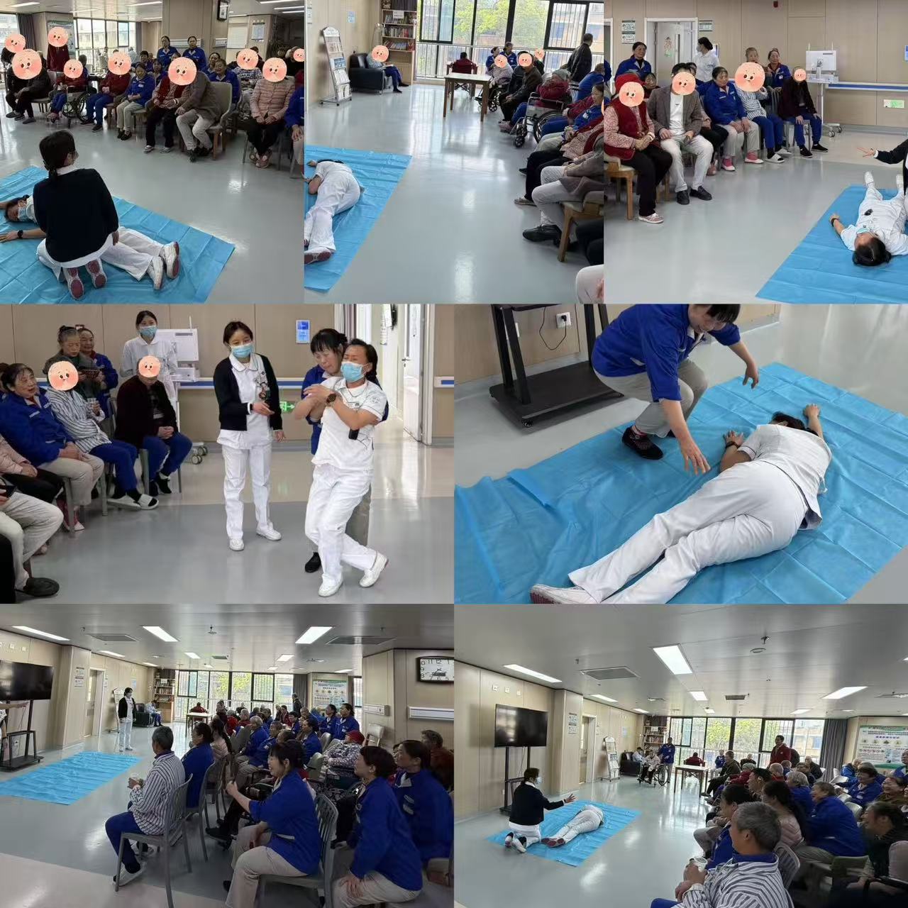 老年病三科组织开展“跌倒正确处置，守护老年健康”健康宣教活动