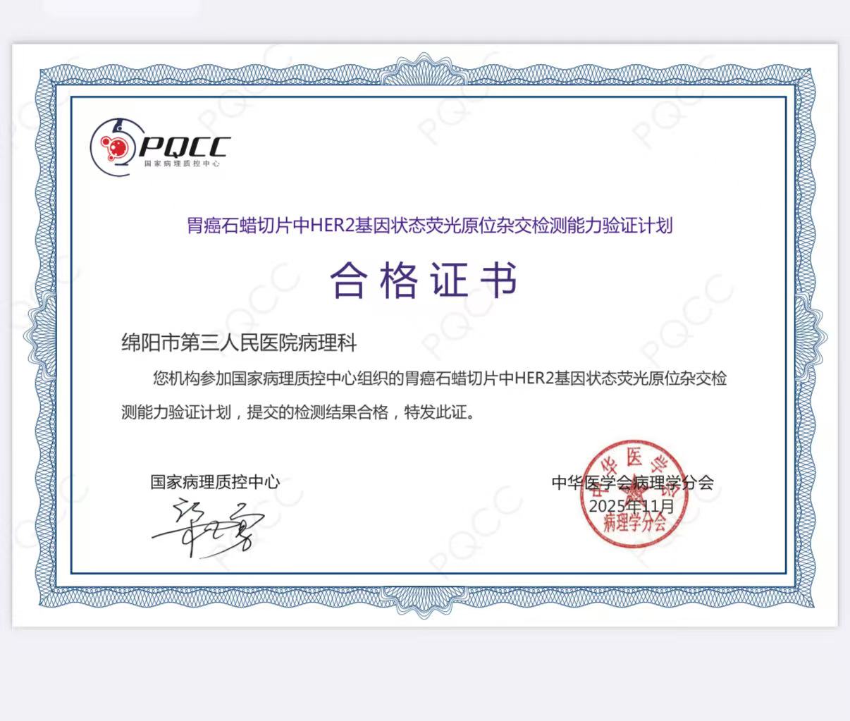 FISH胃癌HER2 PQCC室间质评.jpg